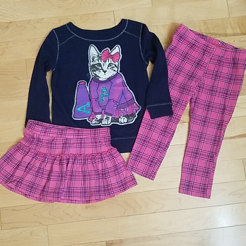 3 piece set. Little Miss Attitude 3T